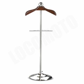 Locomoto Premium Solid Metal Coat Hanger Stand for Display Stand Uses for Home, Store and Office