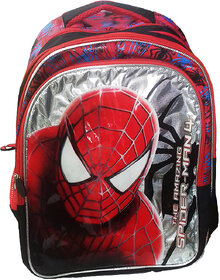 Kidos Graphic Spiderman-4 Printed School Bags for Kids