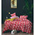 BLACK BEE  White flowers on pink base 
double bedsheet with 2 Pillow Covers (208 X 213 cm)(BS6-04)