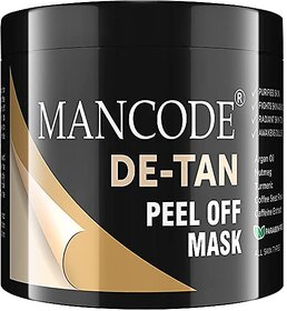 Mancode De Tan Peel off Mask, 100 ml for Men