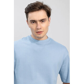 Best Men Code Yellow Sky Blue Oversized T-shirt for Men 2025 at ShopCircuit | ONDC