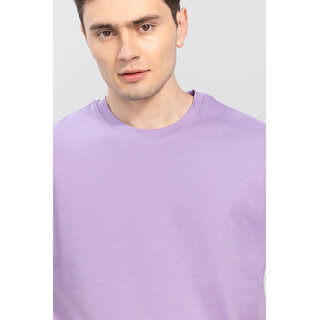 Modern Men Code Yellow Purple Oversized T-shirt for Men 2025 at ShopCircuit | ONDC