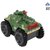 THRIFTKART - Kid' S Military Shade Battery Operated Tumbling Tank Toy (Multicolor) for 3+ Kids