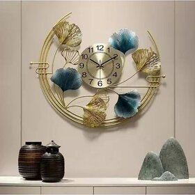 Amhomedecor Analog 81.3 cm X 20 cm Wall Clock (Multicolor, With Glass, Standard)