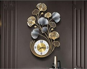 Amhomedecor Analog 81.3 cm X 20 cm Wall Clock (Multicolor, With Glass, Standard)