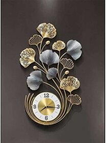 Amhomedecor Analog 81.3 cm X 20 cm Wall Clock (Multicolor, With Glass, Standard)
