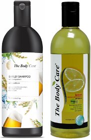 The Body Care Beer Shampoo  Lemon Shampoo, 400ml, Combo