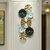 Amhomedecor Analog 97 cm X 47 cm Wall Clock (Multicolor, Without Glass, Standard)