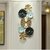 Amhomedecor Analog 81.3 cm X 20 cm Wall Clock (Multicolor, With Glass, Standard)