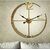 Amhomedecor Analog 81.3 cm X 20 cm Wall Clock (Multicolor, Without Glass, Standard)
