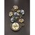 Amhomedecor Analog 81.3 cm X 20 cm Wall Clock (Multicolor, With Glass, Standard)