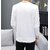 Kryptar Men's White Solid Round Neck T-Shirt