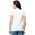 Kryptar Couple White Printed Round Neck T-Shirt Pack of 2