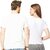 Kryptar Couple White Typography Round Neck T-Shirt Pack of 2