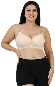 Women Skin Light padded full coverage bra