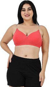 Women Rose light padded full coverage bra