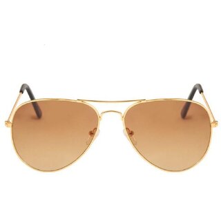                       Redex Brown Aviator Sunglasses (1365)                                              