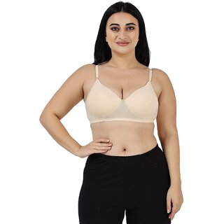                       Skin Full coverage lightly padded bra for women                                              