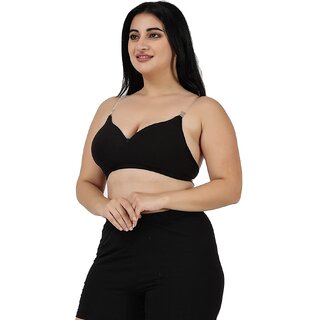 New Women Women Black  light padded full coverage bra 2025 at ShopCircuit | ONDC