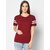 Marvent Women Multicolor Round Neck T-Shirt