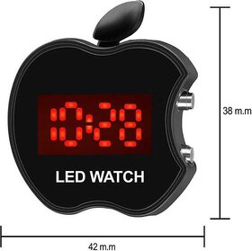 Apple Shape Led Digital Watch For Kids