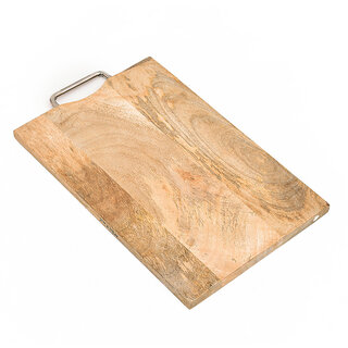                      ONBV Mango rectangle with SS handle chopping board 1510                                              