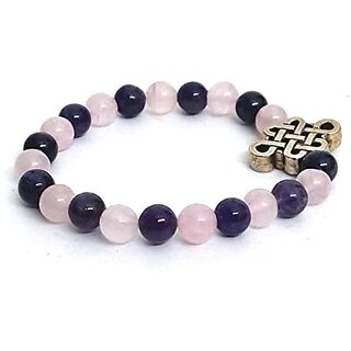 Buy REBUY Purple Gemstone Bracelet for Men and Women Online at Best  Prices in India  JioMart