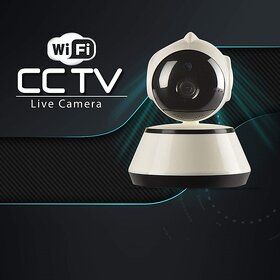 UNV Mini WiFi Wireless CCTV Home Security HD 720P IP Camera Security Camera P2P Night Vision(White)
