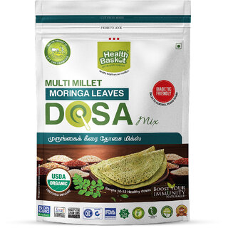                       Multi Millet Moringa Leaves Dosa Mix                                              
