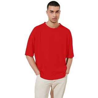                       red drop shpulder                                              