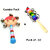 New Born Baby Jhunjhuna Toy / Wooden Non Toxic Colourful Rattle Toys for New Born Baby, Musical Infant Toy, / Dugi Dugi