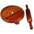Kitchen Use Chakla Belan Set High Wooden Quality (Wooden Chakla Belan Chapati And Roti Maker Rolling Pin)