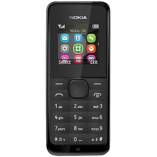 (Refurbished) Nokia 105 (Single SIM, 1.7 Inch Display) - Superb Condition, Like New