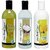 The Body Care Lemon Shampoo, Coconut Shampoo and Egg Shampoo, 400ml Each, Combo