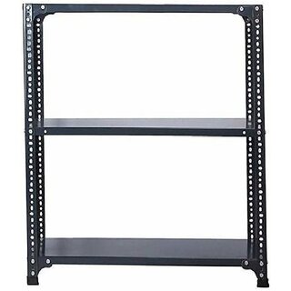 Buy Spacious 3 Shelf Multipurpose Slotted Angle Rack ,243649 ( Dagrey ...