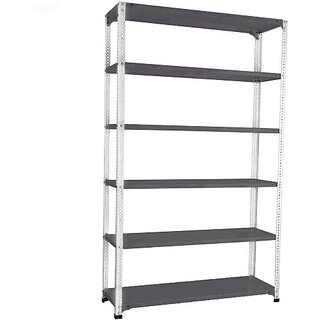                       Spacious 6 Storage Racks for Cloths and Shoes, 12x24x77' Inches. Luggage Rack                                              