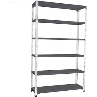                       Spacious 6 Storage rack for Cloth and Shoes 12x24x48' Inches. Luggage Rack                                              