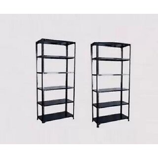                       Spacious Heavy-Duty Rack with DA Panted colour Dimension size153659..6shv set of 2. Luggage Rack                                              