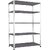 Spacious 5 Storage Shelves for Cloth & Shoes , 9x33x48' Inch. Luggage Rack