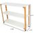 Spacious Slotted angle crc sheet 3 shelves multipurpose powder coating storage rack 123659( Orange & ivory ) Luggage Rack 20 Gauge shelves & 14 Gauge Angle Luggage Rack Luggage Rack