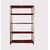 Spacious Heavy-duty power Coating Rack size12X36X71 5 shv...Darkchocolate color Luggage Rack