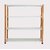 Spacious Heavy Duty slotted Angle rack (Powder Coating) with Extra Fine Finishing (light Orange Cream colour)LUGGAGE RACK Dimension: 18X36X61 4 Shv (Color Orange angle ivoy shv ) Luggage Rack Luggage Rack