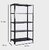 Spacious Heavy-Duty Rack with DA Panted colour Dimension size153647..5shv set of 2. Luggage Rack