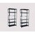 Spacious Heavy-Duty Rack with DA Panted colour Dimension size123672..6shv set of 2. Luggage Rack