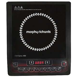 (Refurbished) Morphy Richards Chef Xpress 400I 1400W Induction Cooker, Black