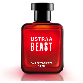                       Ustraa Beast EDT 50ml - Perfume for Men                                              