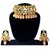 Kundan Jewellery Gold Plated Hand Made Meenakari Wedding Collection Necklace Earring Set Pink Stone for Women  Girls