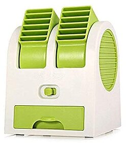 Portable MINI Plastic Air Conditioner Water Cooler Mini Fan Use in Car/Home/Office and Other (Multicolour)