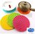 Anjil Multicolor Silicon Kitchen Linen Set (Pack of 8)