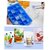 Anjil Blue Silicone Ice Cube Tray (Pack of2)